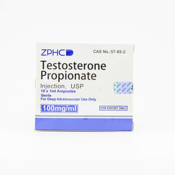 Тестостерон Пропионат от Zhengzhou Pharmaceutical (100мг\1мл)